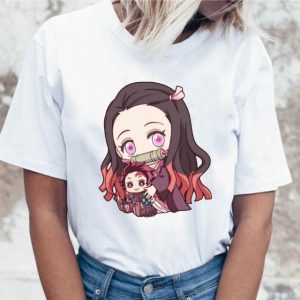 T shirt Demon Slayer Nezuko pour femme