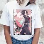 T shirt Demon Slayer Shinobu pour femme