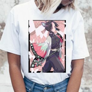 T shirt Demon Slayer Shinobu pour femme