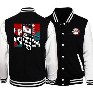 Varsity Jacket Demon Slayer Tanjiro