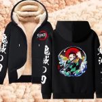 Veste demon slayer polaire Tanjiro
