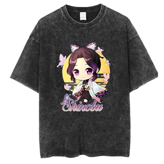 T shirt Demon Slayer Shinobu version chibi