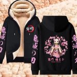 Veste demon slayer polaire Nezuko