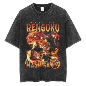 T shirt Demon Slayer Rengoku Hashira