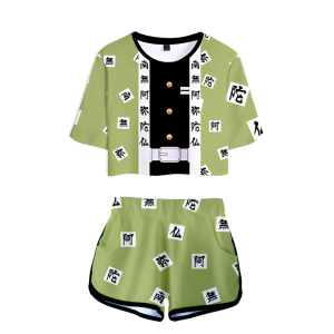 Pyjama Demon Slayer pour femme Gyomei Himejima