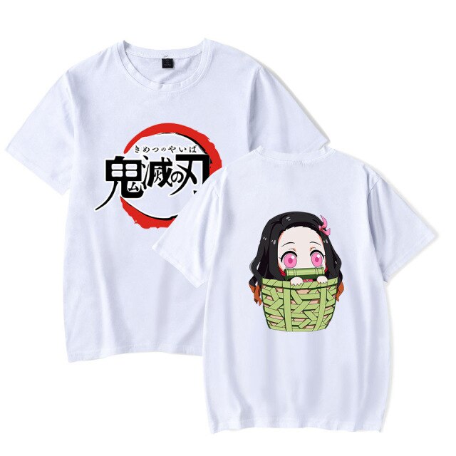 T shirt Demon Slayer motif Nezuko – Image 3
