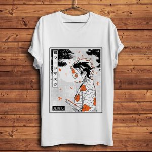 T-Shirt Demon Slayer Tanjiro Masque