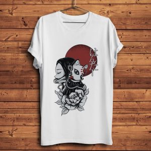 T-shirt Demon Slayer Nezuko avec masque