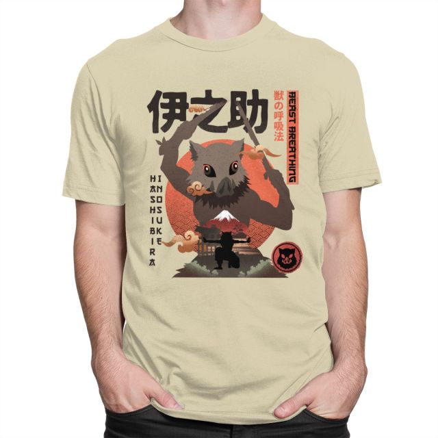 T shirt Demon Slayer Inosuke disponible en 6 couleurs, pour homme et femme – Image 7