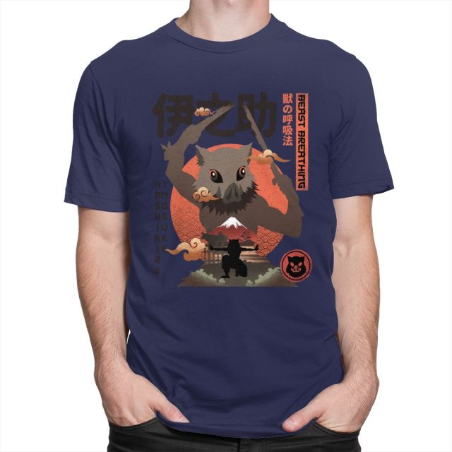 T shirt Demon Slayer Inosuke disponible en 6 couleurs, pour homme et femme – Image 5