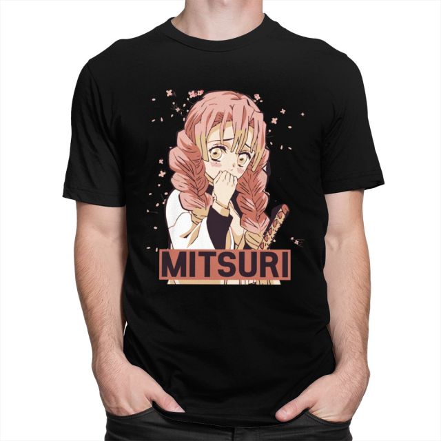 T shirt Demon Slayer Mitsuri floqué - 6 coloris - unisexe – Image 3