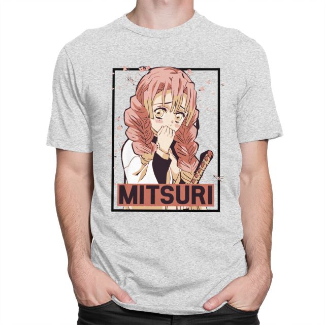 T shirt Demon Slayer Mitsuri floqué - 6 coloris - unisexe – Image 5