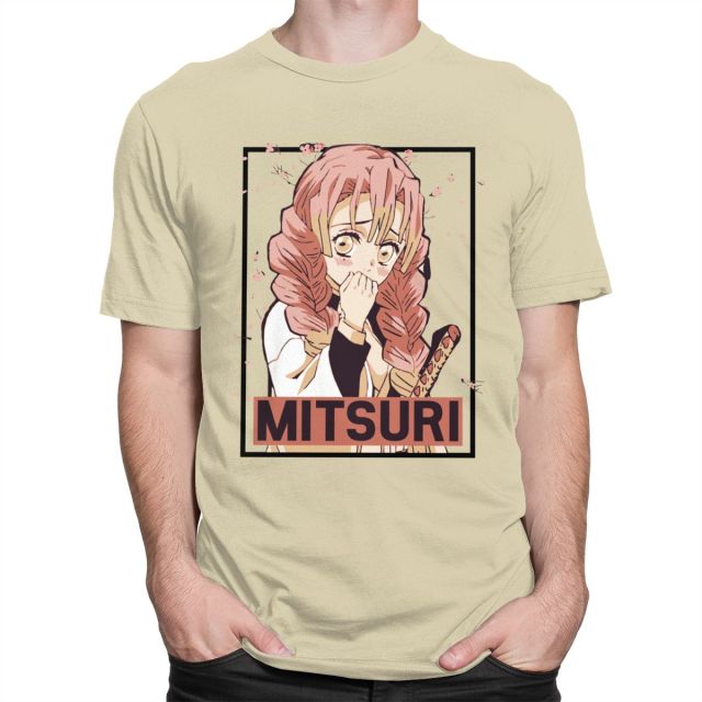 T shirt Demon Slayer Mitsuri floqué - 6 coloris - unisexe – Image 7