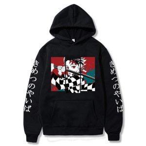 Sweat à Capuche Demon Slayer Kimetsu No Yaiba - Unisexe, Fermeture éclair, Motif Anime, Pour Cosplay Et Streetwear