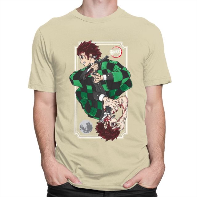 T shirt Demon Slayer Tanjiro floqué, choix de 6 couleurs, pour adultes unisexe – Image 7