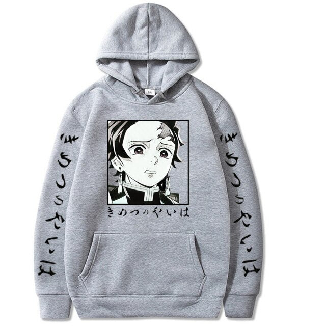 Sweat Demon Slayer Tanjiro à capuche unisexe
