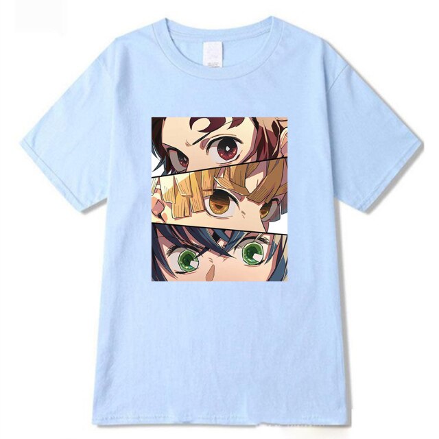 T shirt Demon Slayer floqué unisexe - 4 coloris – Image 5