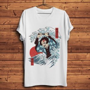 T-Shirt Demon Slayer Souffle de l'Eau