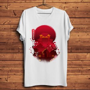 T shirt Demon Slayer Kyojuro Flamme