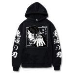 Sweat à Capuche Demon Slayer Enmu Adulte Homme Femme Manches Longues