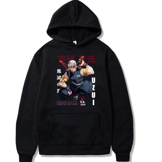 Sweat Demon Slayer à capuche Tengen Uzui unisexe – Image 8