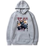 Sweat à Capuche Demon Slayer Tengen Uzui Adulte Homme Femme Manches Longues