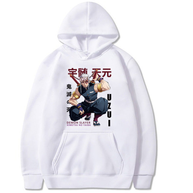 Sweat Demon Slayer à capuche Tengen Uzui unisexe – Image 6