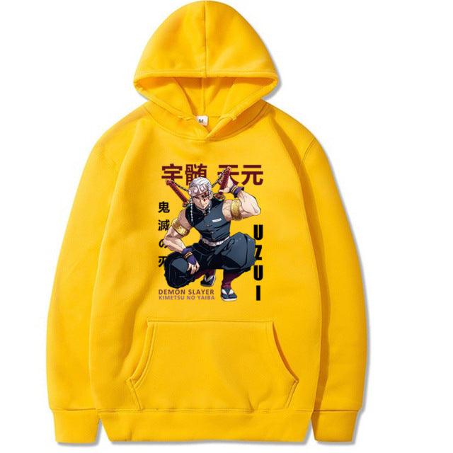 Sweat Demon Slayer à capuche Tengen Uzui unisexe – Image 7