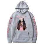 Sweat Demon Slayer Nezuko unisexe à manches longues