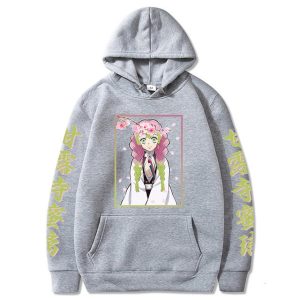Sweat Demon Slayer capuche Mitsuri mixte manches longues