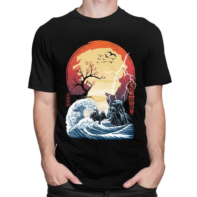 T shirt Demon Slayer Zenitsu Agatsuma – Image 4