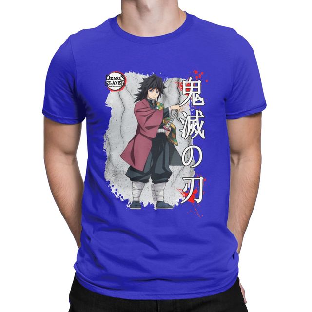 T shirt Demon Slayer Giyu Tomioka le Pilier – Image 6