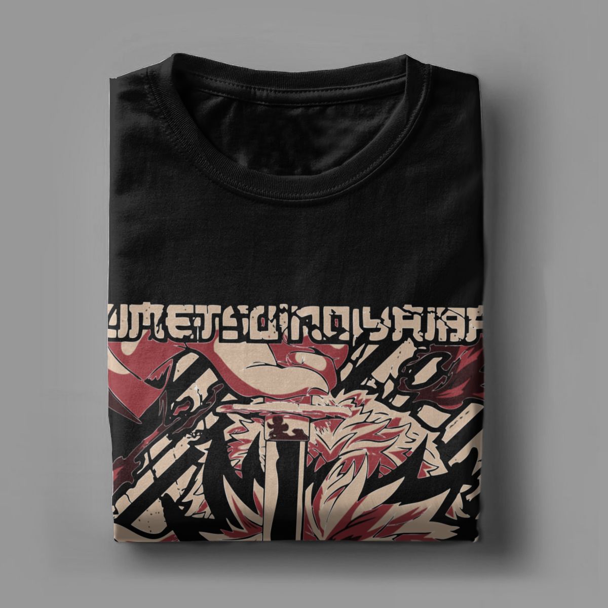 T shirt Demon Slayer Kyojuro Rengoku Flamme – Image 7