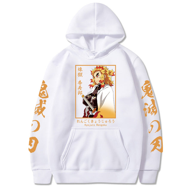 Sweat Demon Slayer Kyojuro Rengoku Flamme Unisexe – Image 5