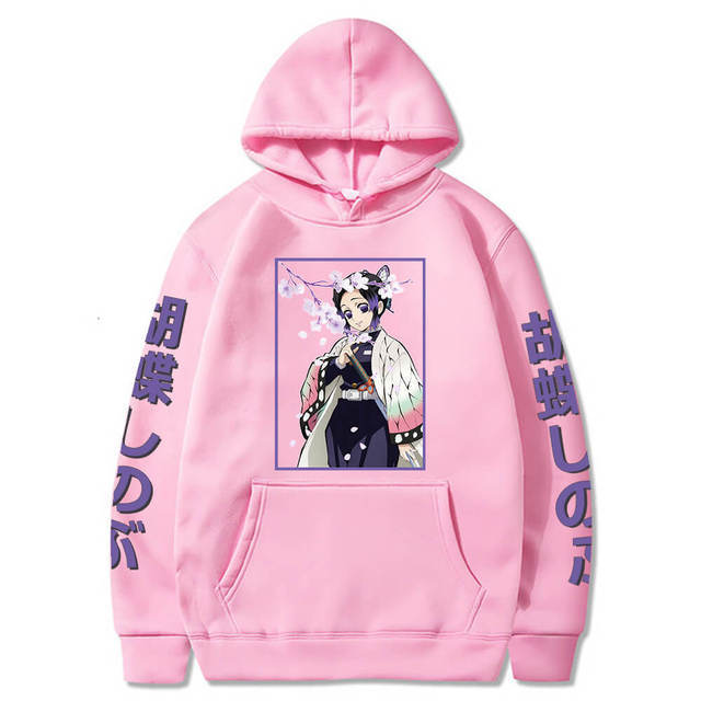 Sweat Demon Slayer Shinobu mixte à manches longues – Image 3