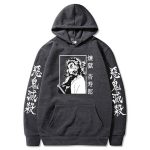 Sweat Demon Slayer capuche Kyojuro mixte manches longues