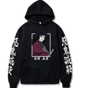 Sweat Demon Slayer capuche Giyu Tomioka unisexe