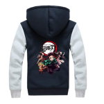 Veste demon slayer avec personnages